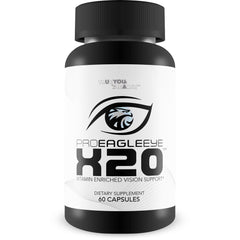 Generic EagleEye X20 bottle supports daily eye health and comfort