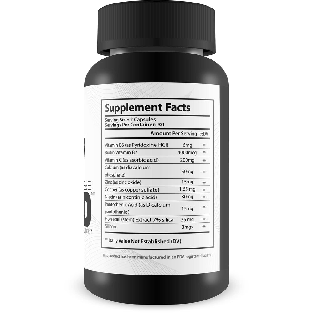 Generic EagleEye X20 capsules closeup show nutrient-rich formula