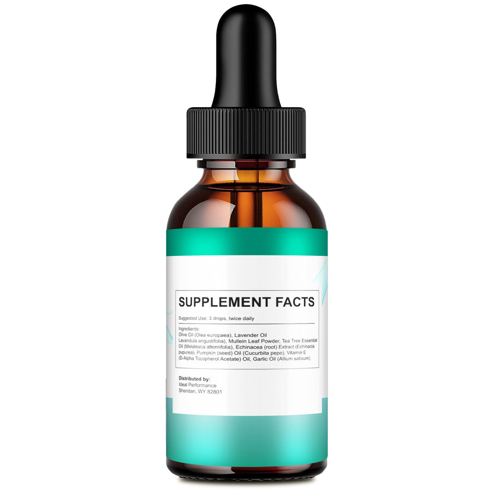 Generic Echo Free Tinnitus Drops dropper showing precise dosing