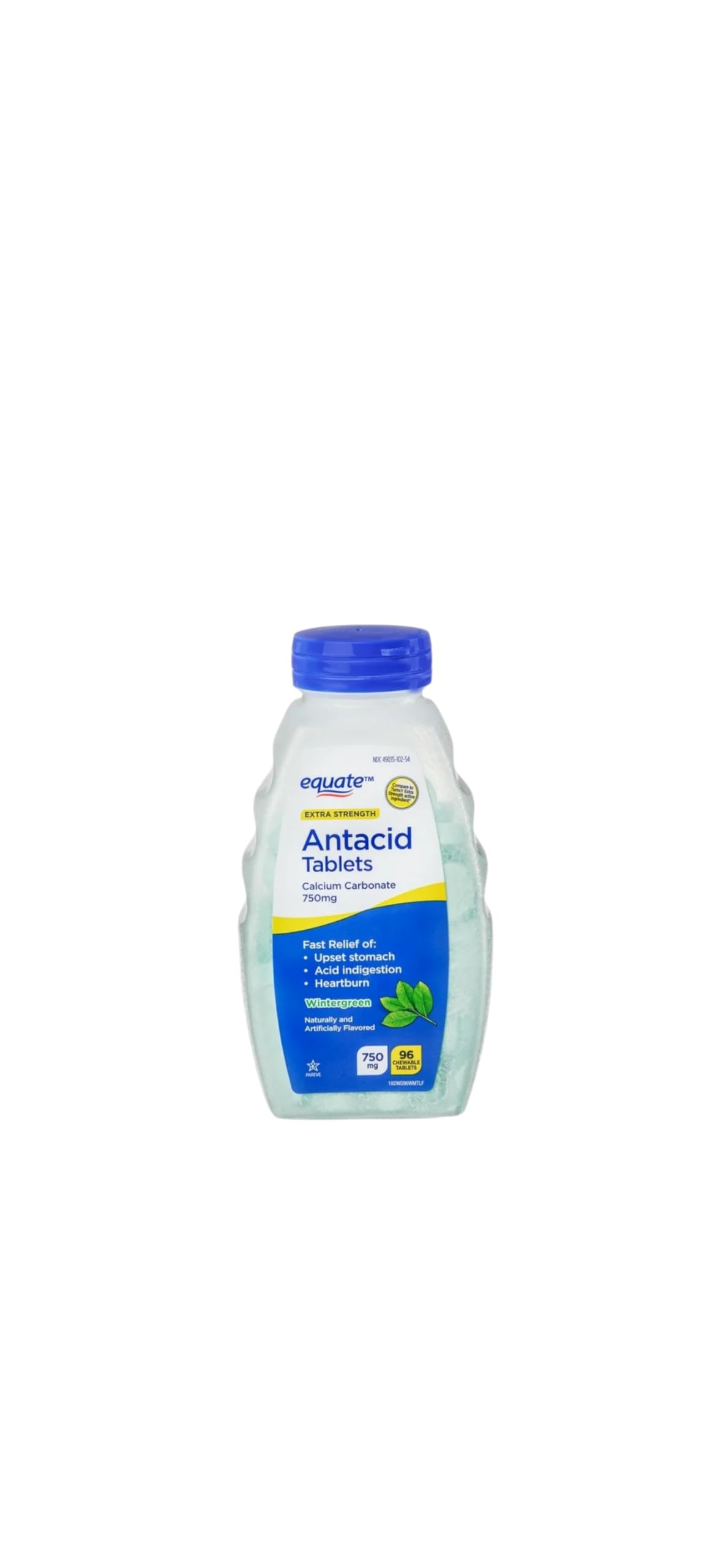 Generic Equate assorted berries chewables in three flavor options.