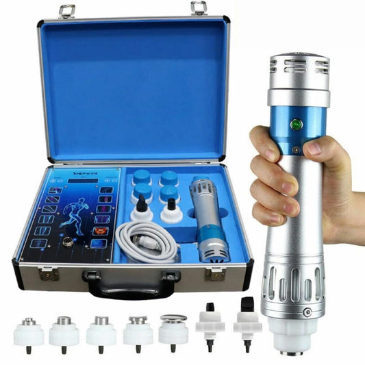 Generic Extracorporeal Shockwave Machine front view for quick muscle relief.