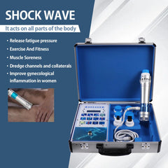 Generic Focused Shockwave Therapy Machine side view showing compact design