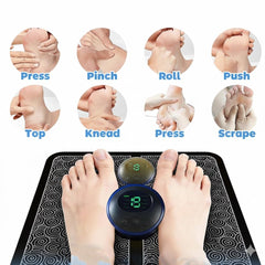 Generic Foot Plate Massager sweat-resistant surface is easy to wipe clean after use.