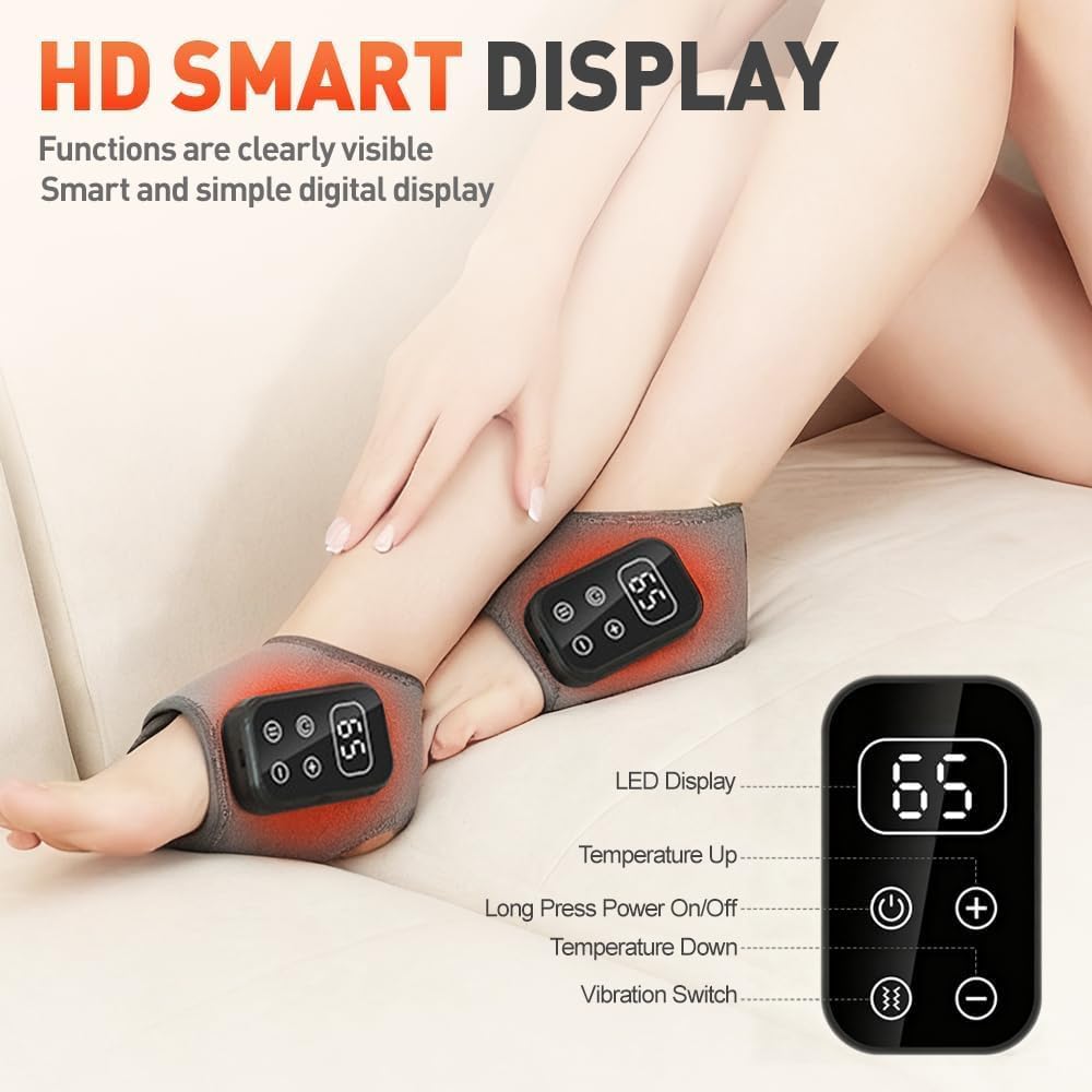 Generic foot triple method massager ankle-area focus supports targeted relaxation after activity.