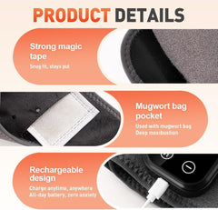 Generic foot triple method massager travel-friendly design for on-the-go comfort.