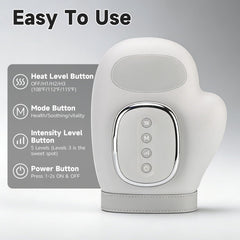 Generic massager with control dial showing easy one-button operation
