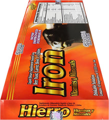 Hierro ingredients blend with brewer’s yeast, carrot, and beetroot for daily nutrition