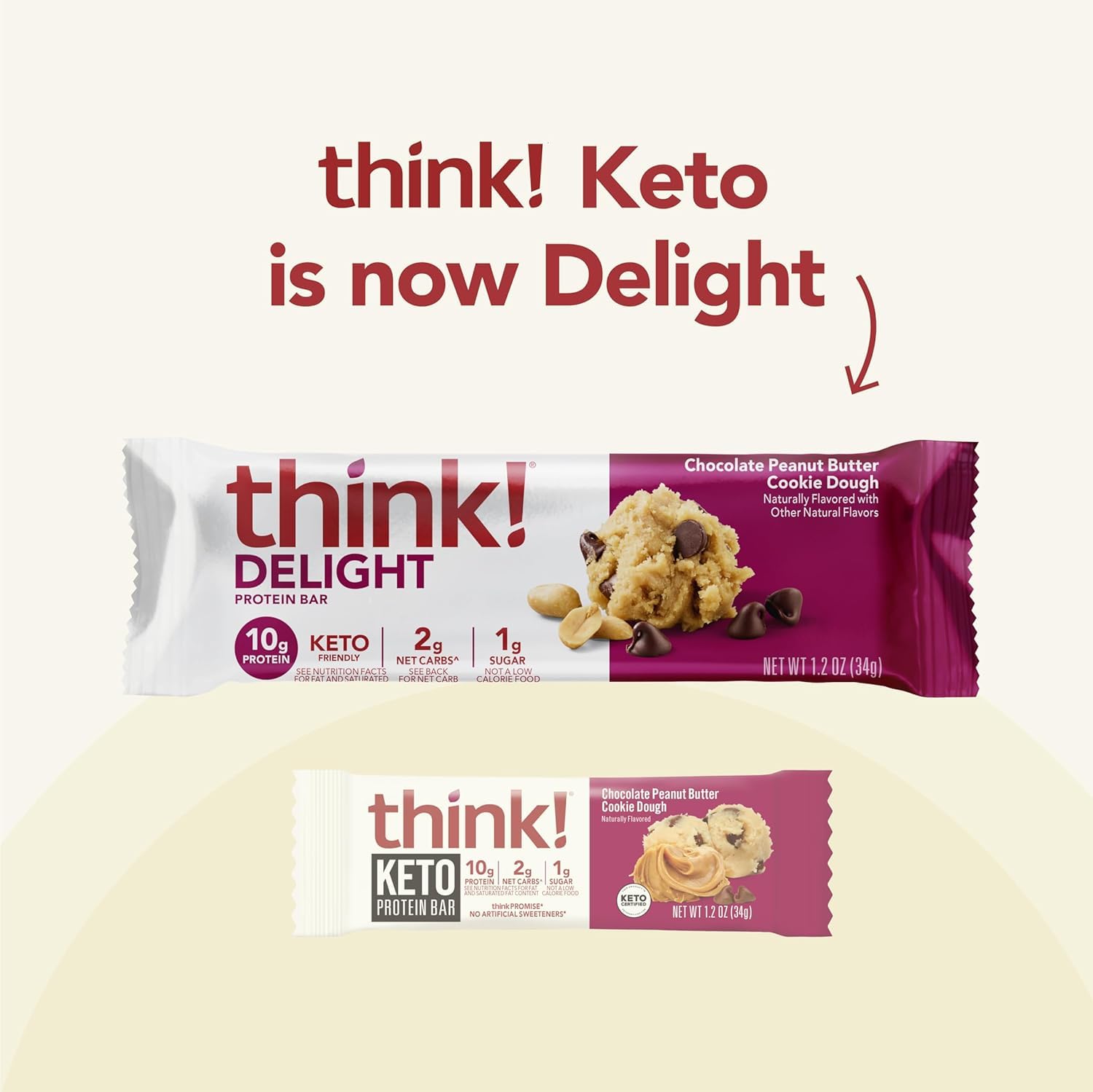 Generic High Protein Snack Bars: Salted Caramel, keto-friendly, gluten-free snack.