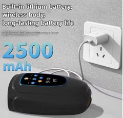 Generic Intelligence hand massager with 3000mAh battery for longer sessions.