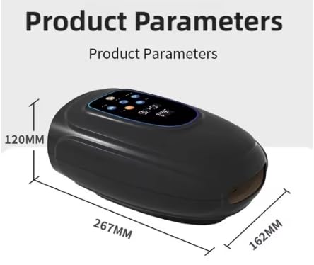 Generic Intelligence hand massager cordless battery enabling wireless use