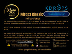 Generic KDrops Classic artichoke leaf highlighting digestive health inspired formula