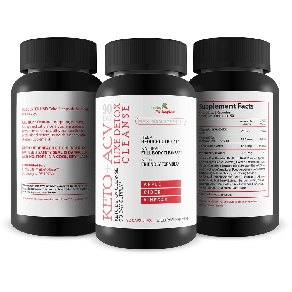 Generic Keto ACV Luxe Daily Dosage pills image illustrating simple routine.