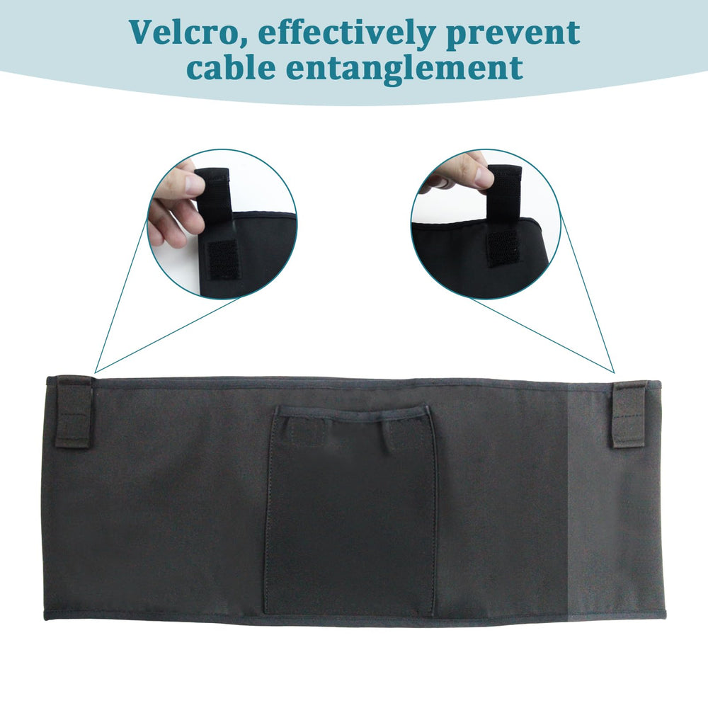 Generic LVAD HeartMate Sleep Belt with Velcro keeps controller in place overnight.