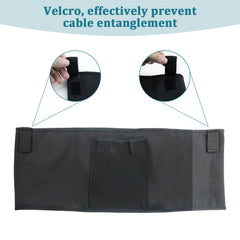 Generic LVAD HeartMate Sleep Belt with Velcro keeps controller in place overnight.