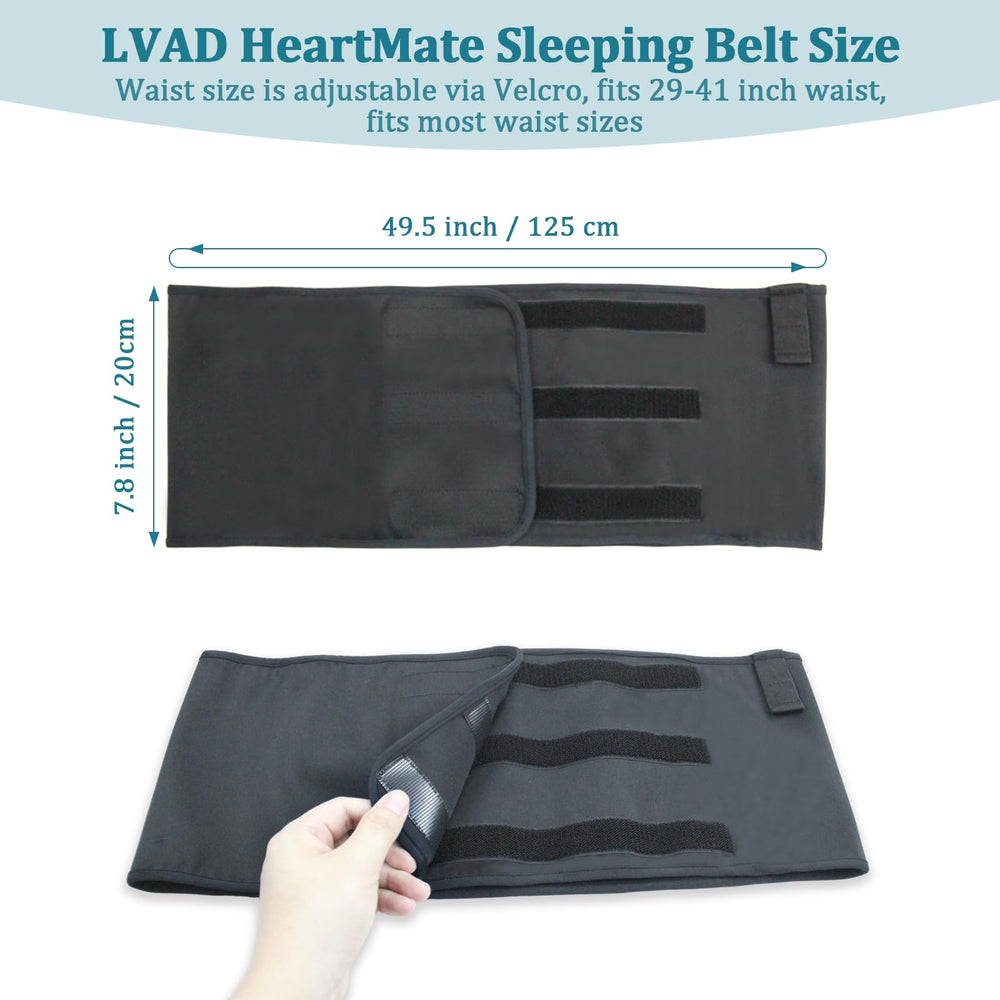 Generic LVAD HeartMate Sleep Belt universal 30-48 inch fit supports daily use.