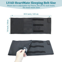 Generic LVAD HeartMate Sleep Belt universal 30-48 inch fit supports daily use.