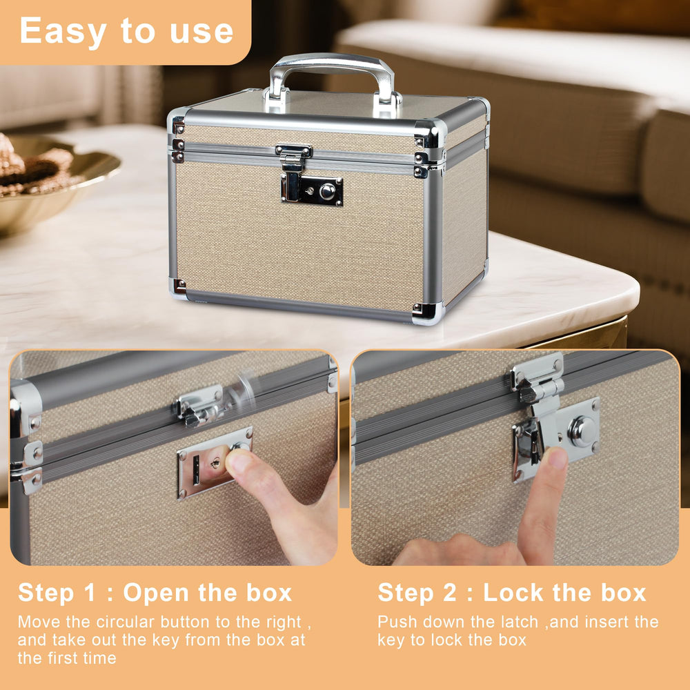 Generic Medication Lock Box camping organizer for rugged outdoor use