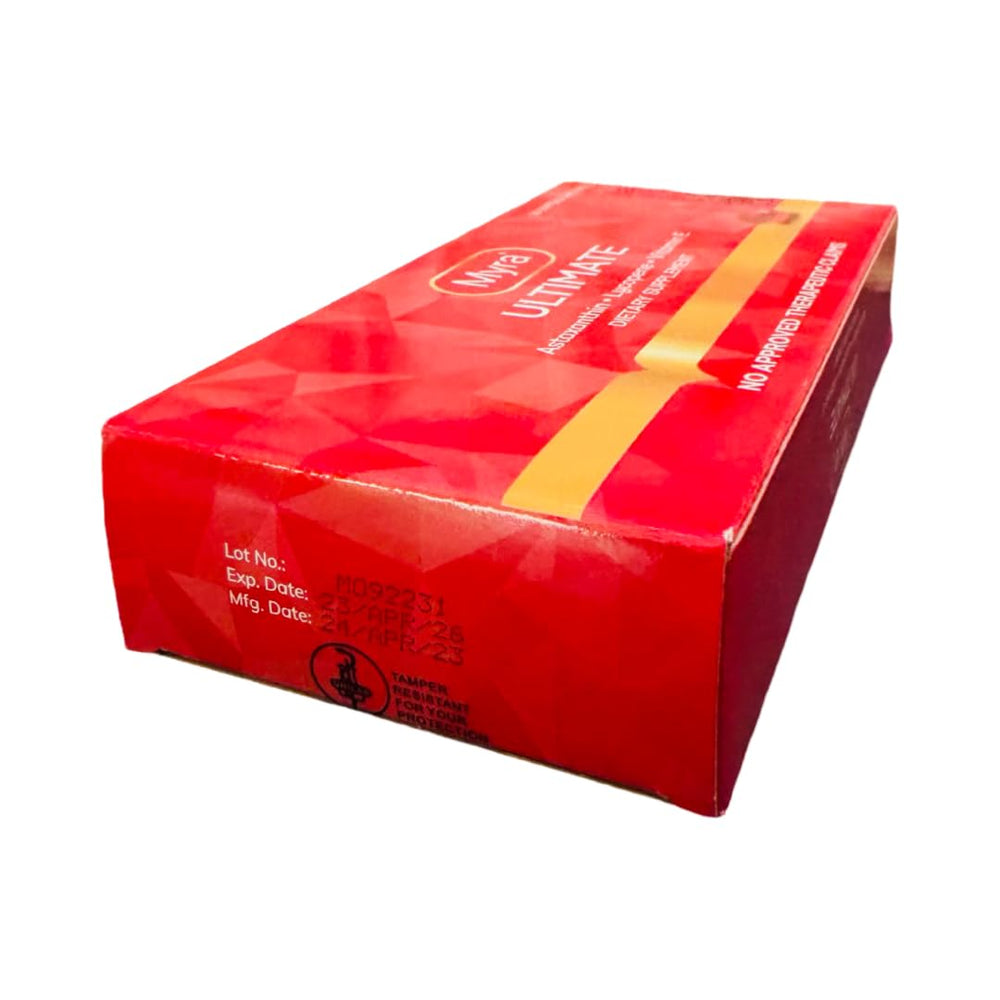 Generic Myra Ultimate vitamin E capsule close-up