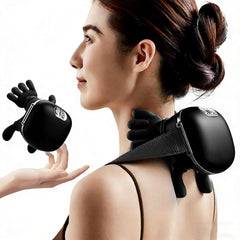 Generic neck massager with 4D kneading for neck relief and back support.