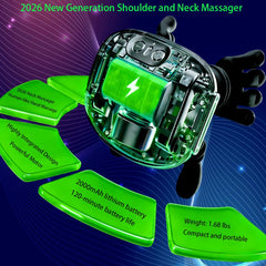 Generic Neck Massager lightweight design ideal for travel and daily use.