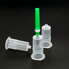 Packaging display of Generic Needle Holder Transparent Connector 50-pack for classrooms
