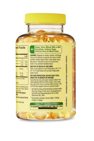 Generic Omega-3 Mini softgels for easy daily intake.
