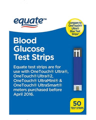 Generic strips compatible with OneTouch meters for reliable readings.