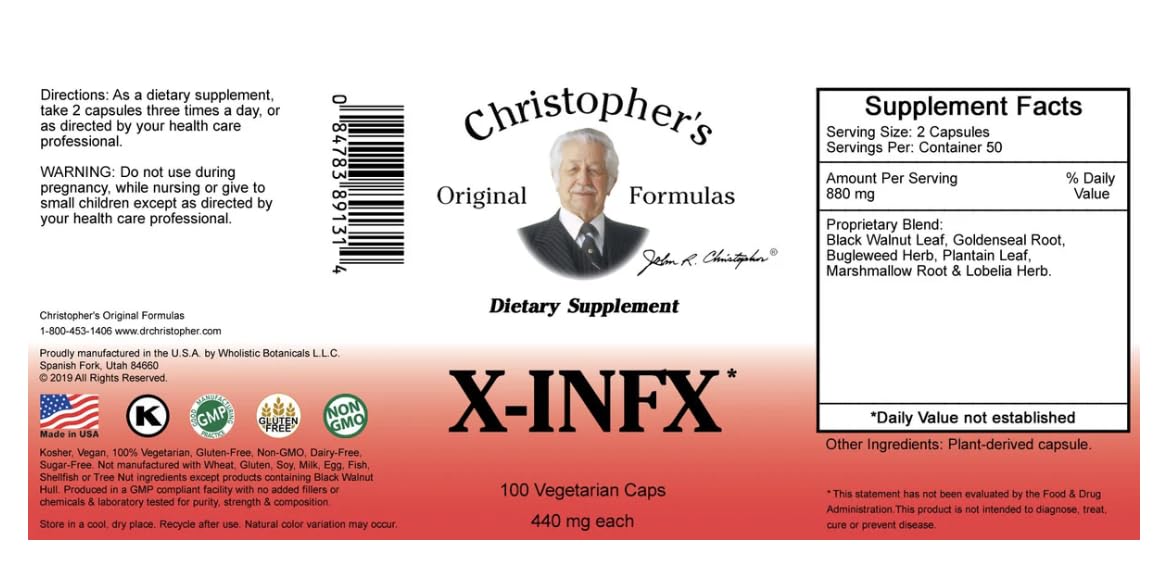 Generic organic herbs label emphasizes clean, additive-free ingredients.