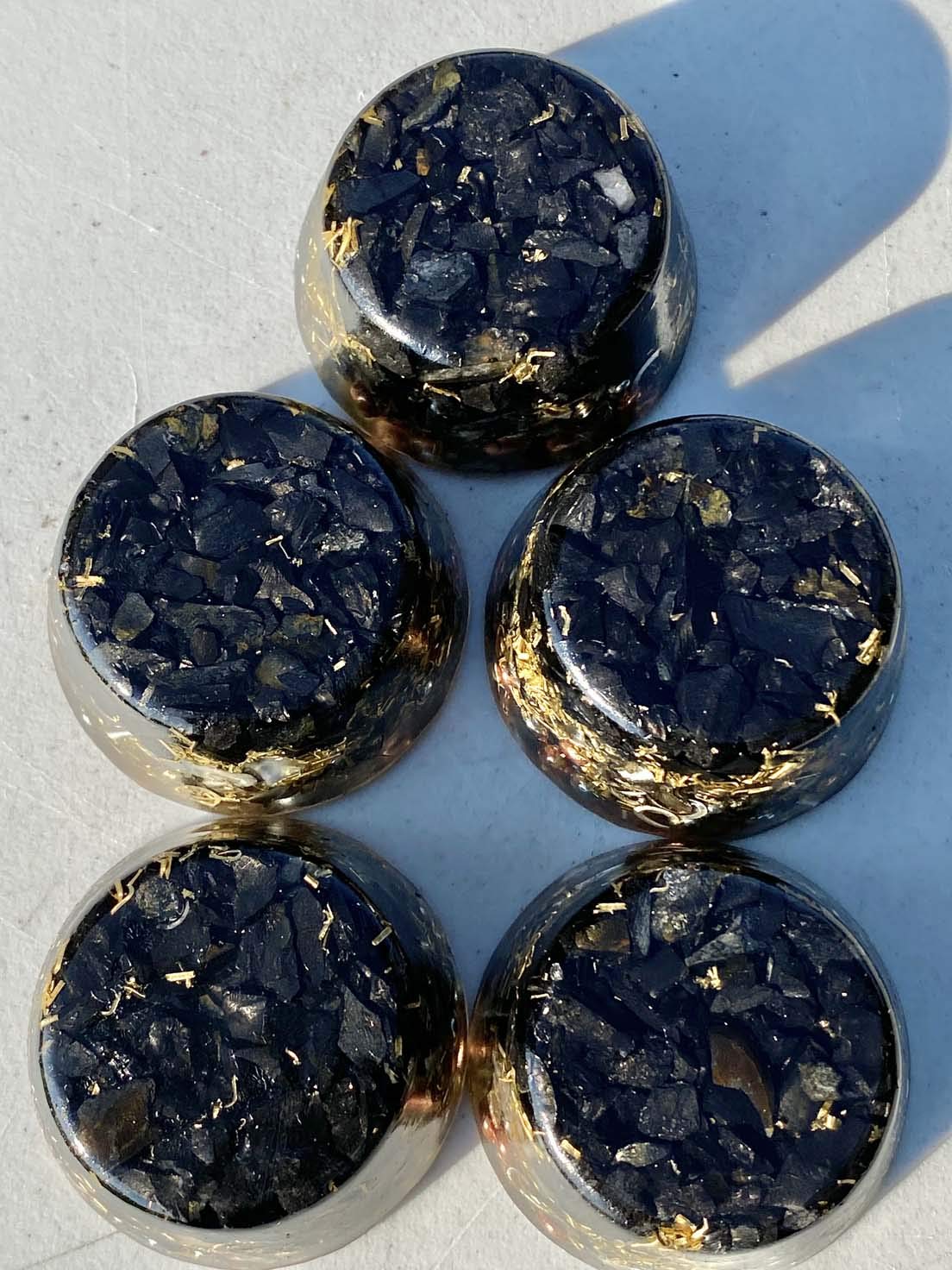 Generic Orgone device suggesting a positive energy shift in living spaces.