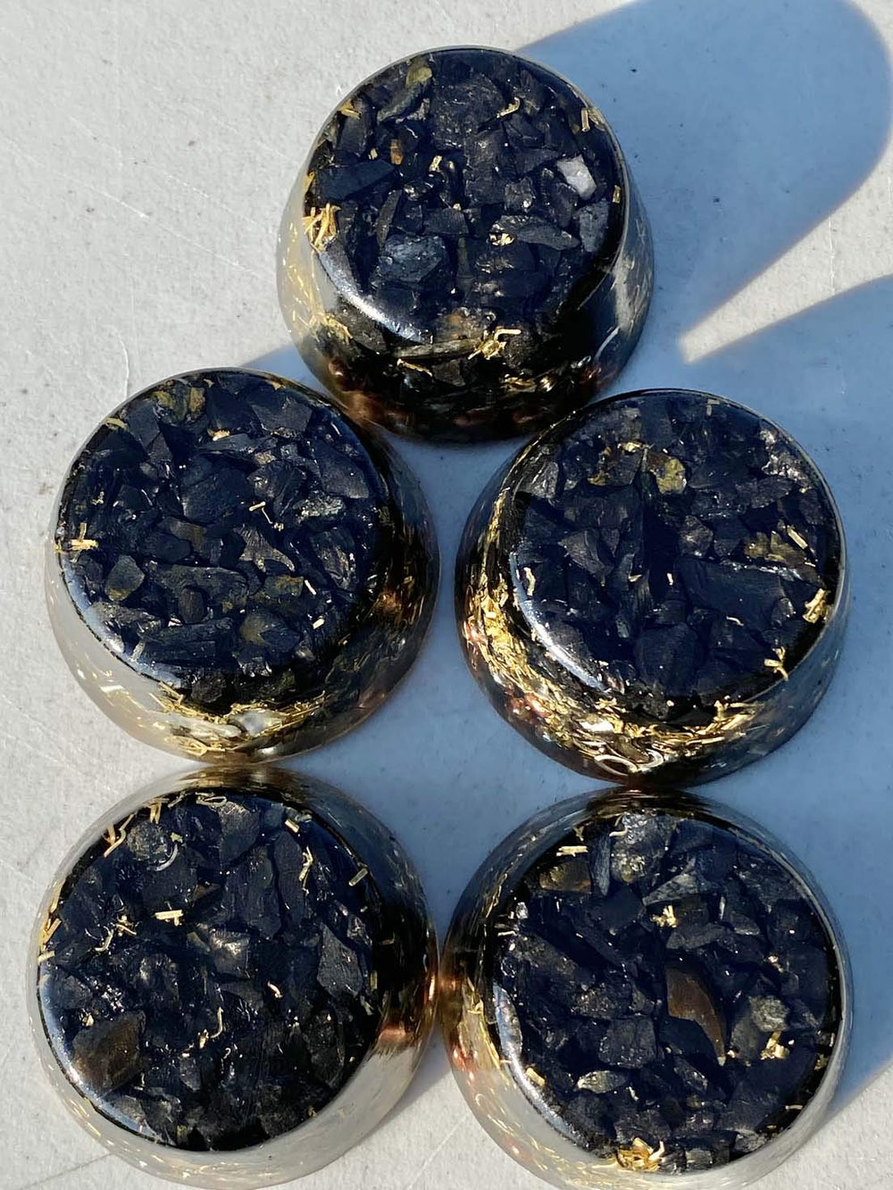 Generic Orgone device suggesting a positive energy shift in living spaces.