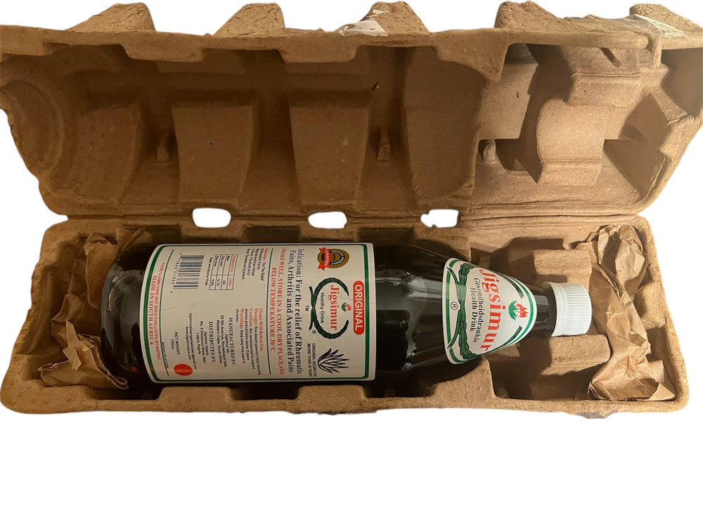 Generic Jigsimur Original bottle back with usage and storage guidance.