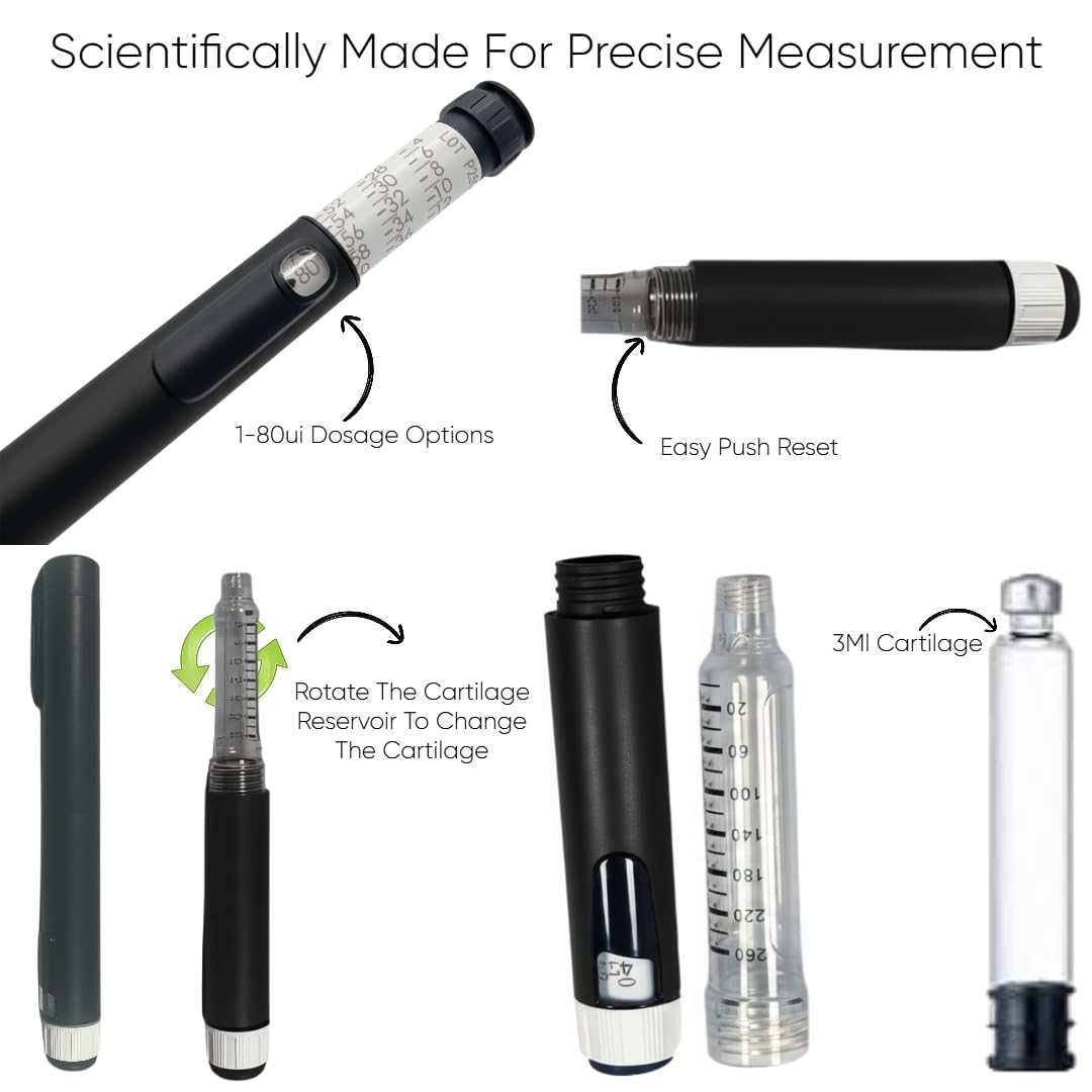 Generic pen injector's durable build supports repeated use and long-term reliability.