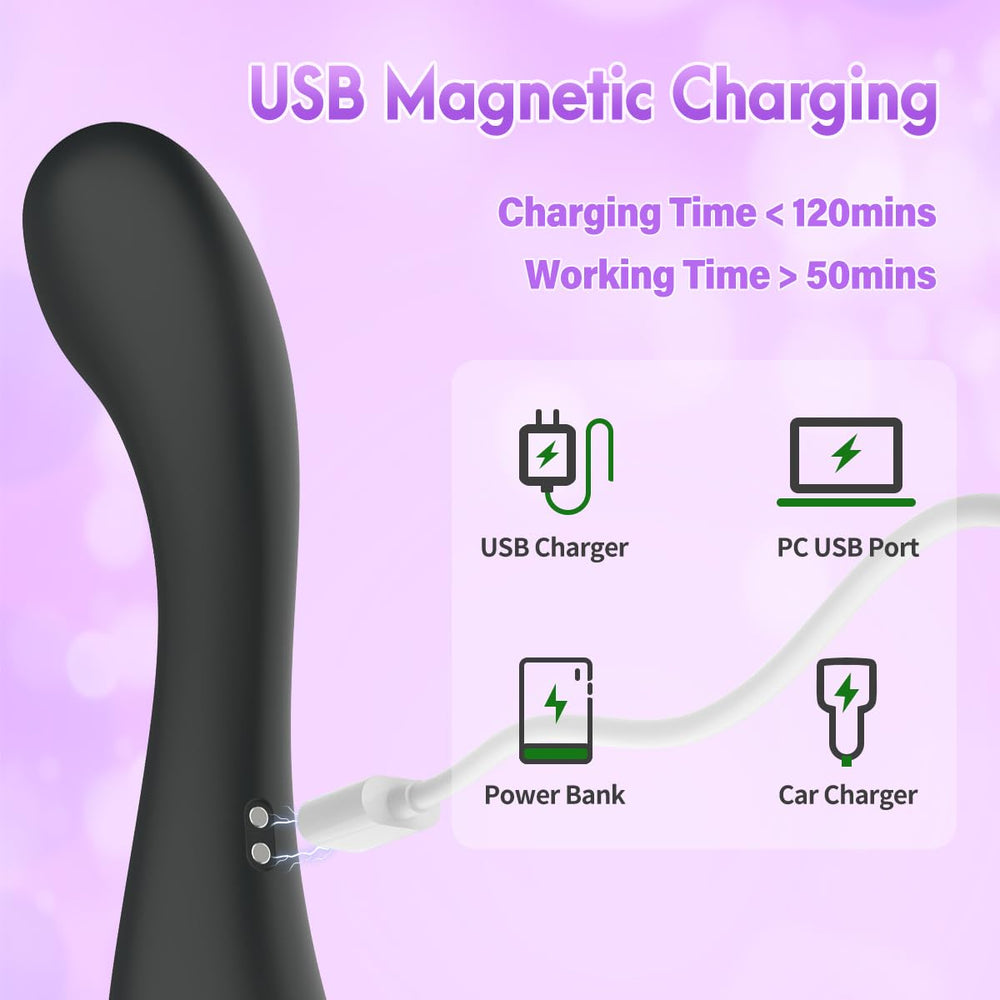 Generic Portable Travel Massage Rod silicone detail highlighting skin-friendly surface.