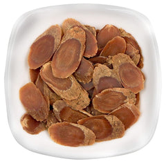 Generic premium 6-year red ginseng slices pack shot — nutrient-rich daily ritual
