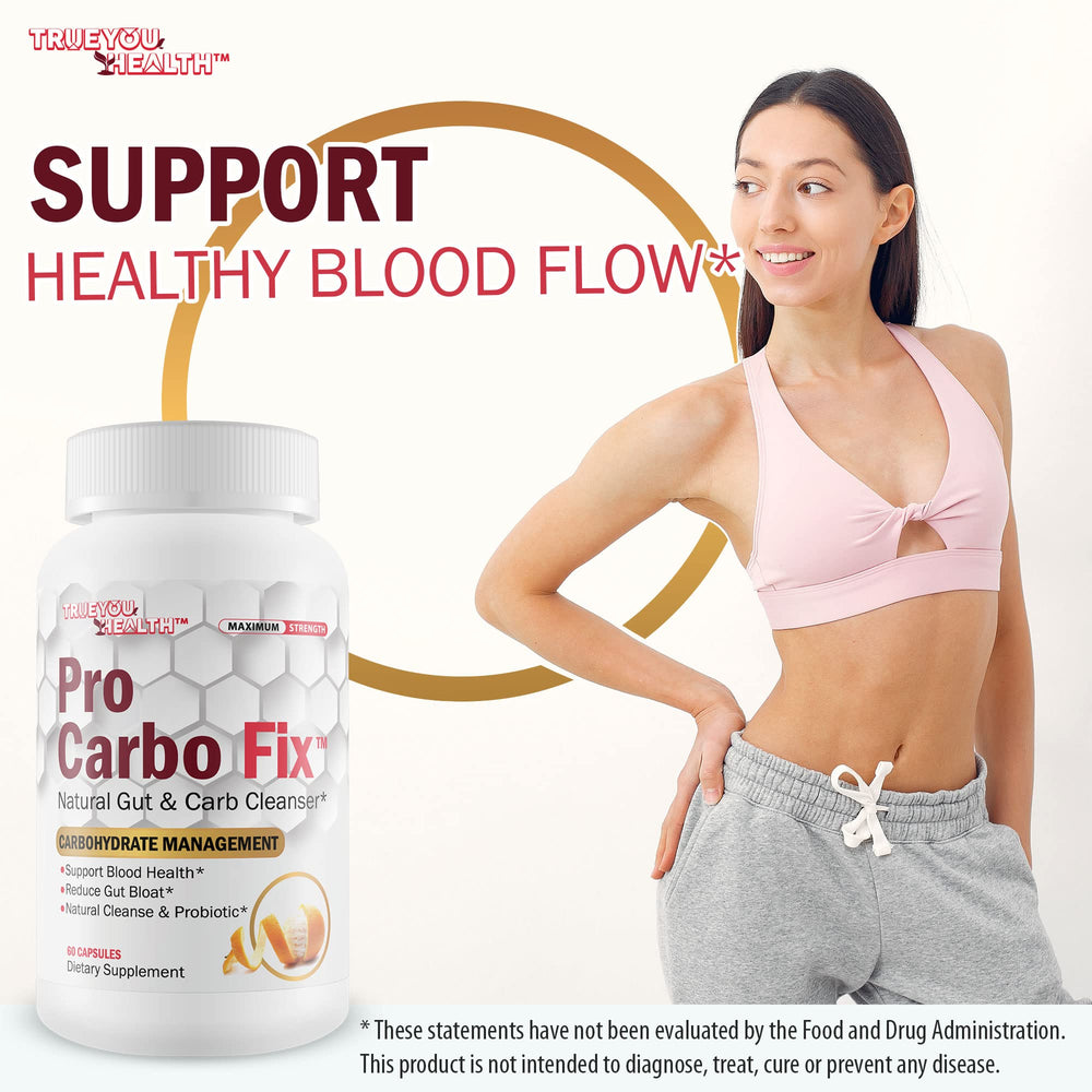 Generic Pro Carbo Fix probiotics image emphasizing gut-friendly bacteria support