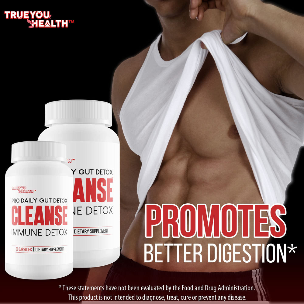 Generic Pro Daily Gut Detox acai berry ingredient highlight.