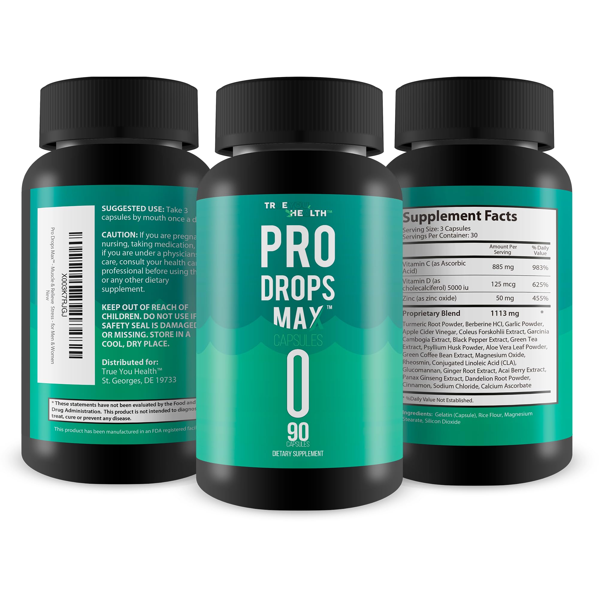 Generic Pro Drops Max dosage setup suggests easy daily use.