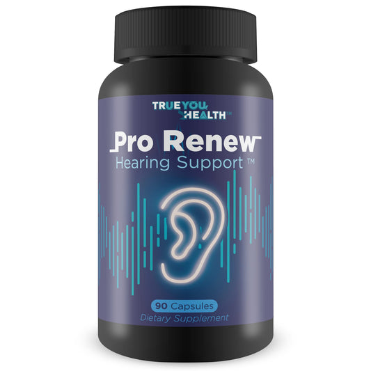 Generic Pro Renew Hearing Support bottle front for healthy hearing.