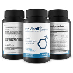Pro Viasil turmeric and ginger ingredients emphasize antioxidant-rich components for inflammation support.