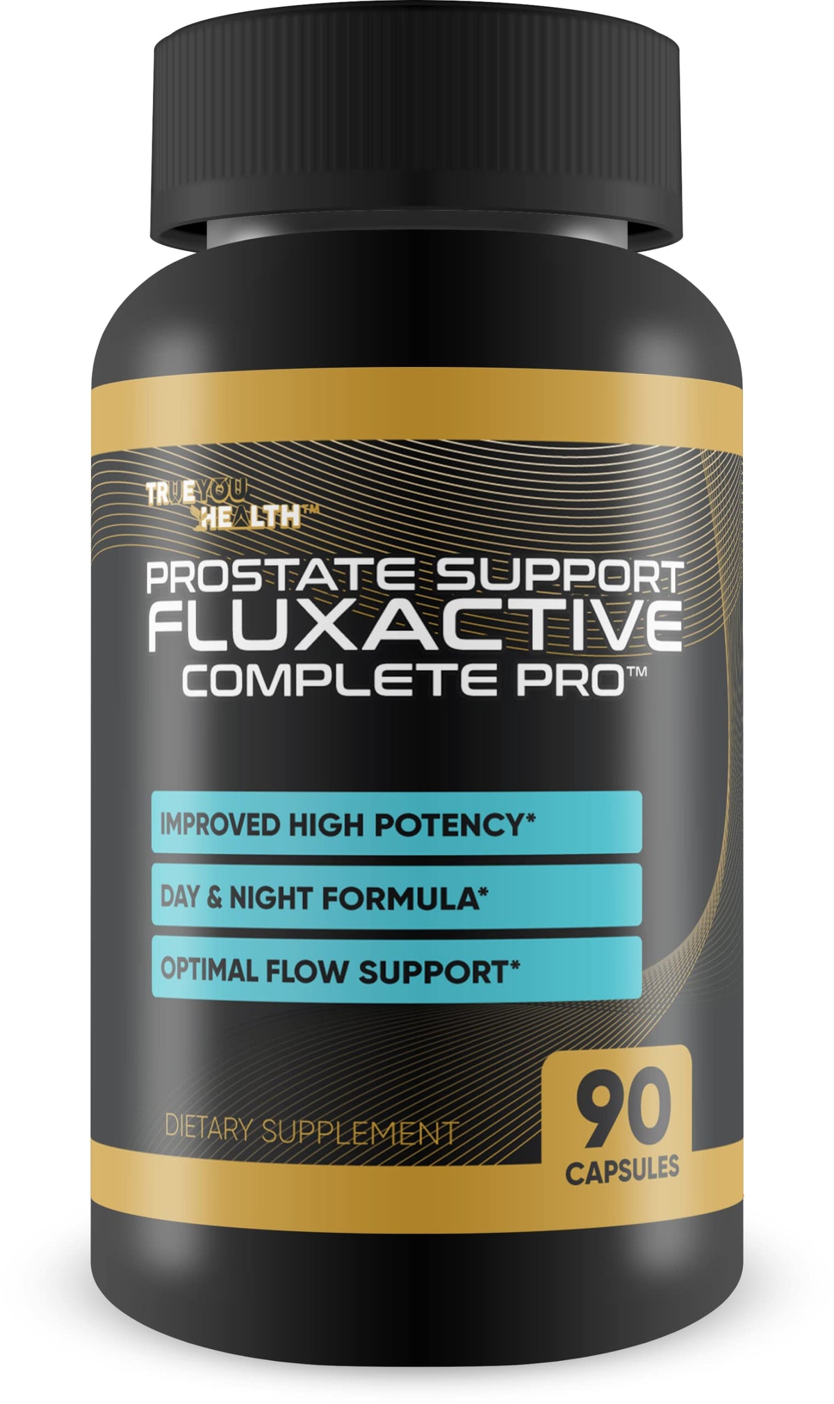 Generic Fluxactive Complete Pro bottle showing a 30-day supply for prostate support