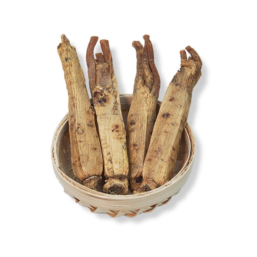 Generic red Korean ginseng root slices, convenient for soups and quick infusions.