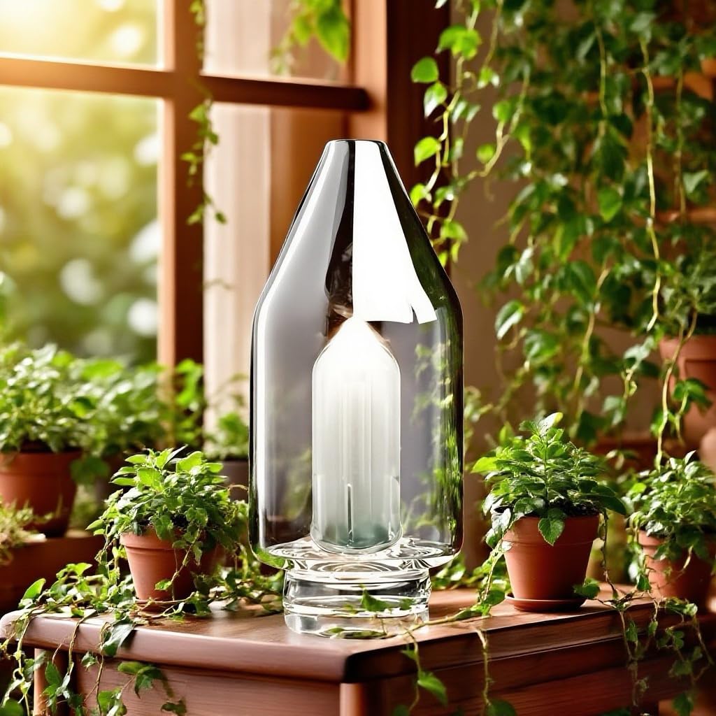 Generic replacement glass attachment for Focus v CartaV diffuser; hand-blown clarity supports easy cleaning.