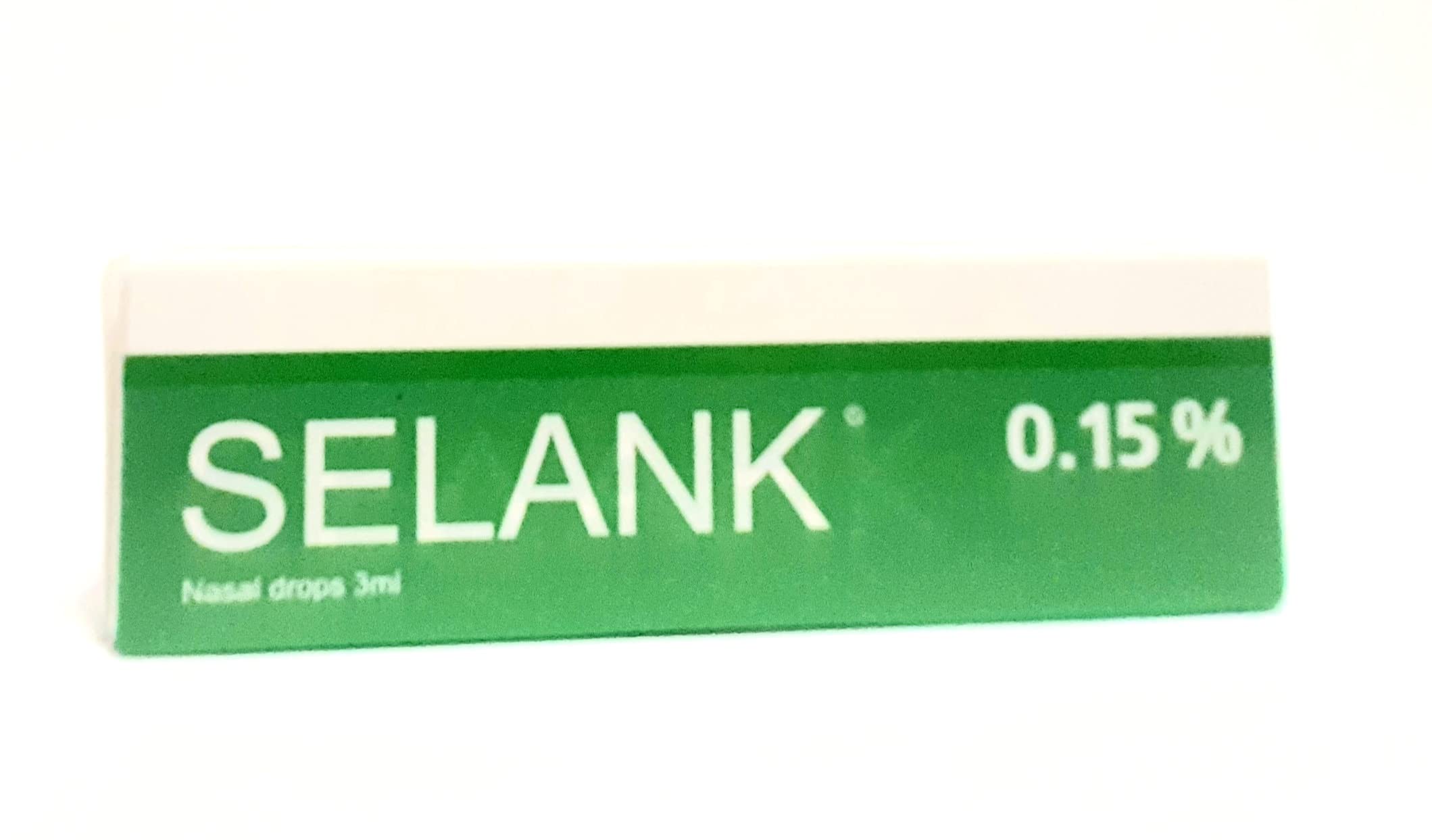 Generic Selank nasal drops dropper demonstrates precise dosing for convenient use.