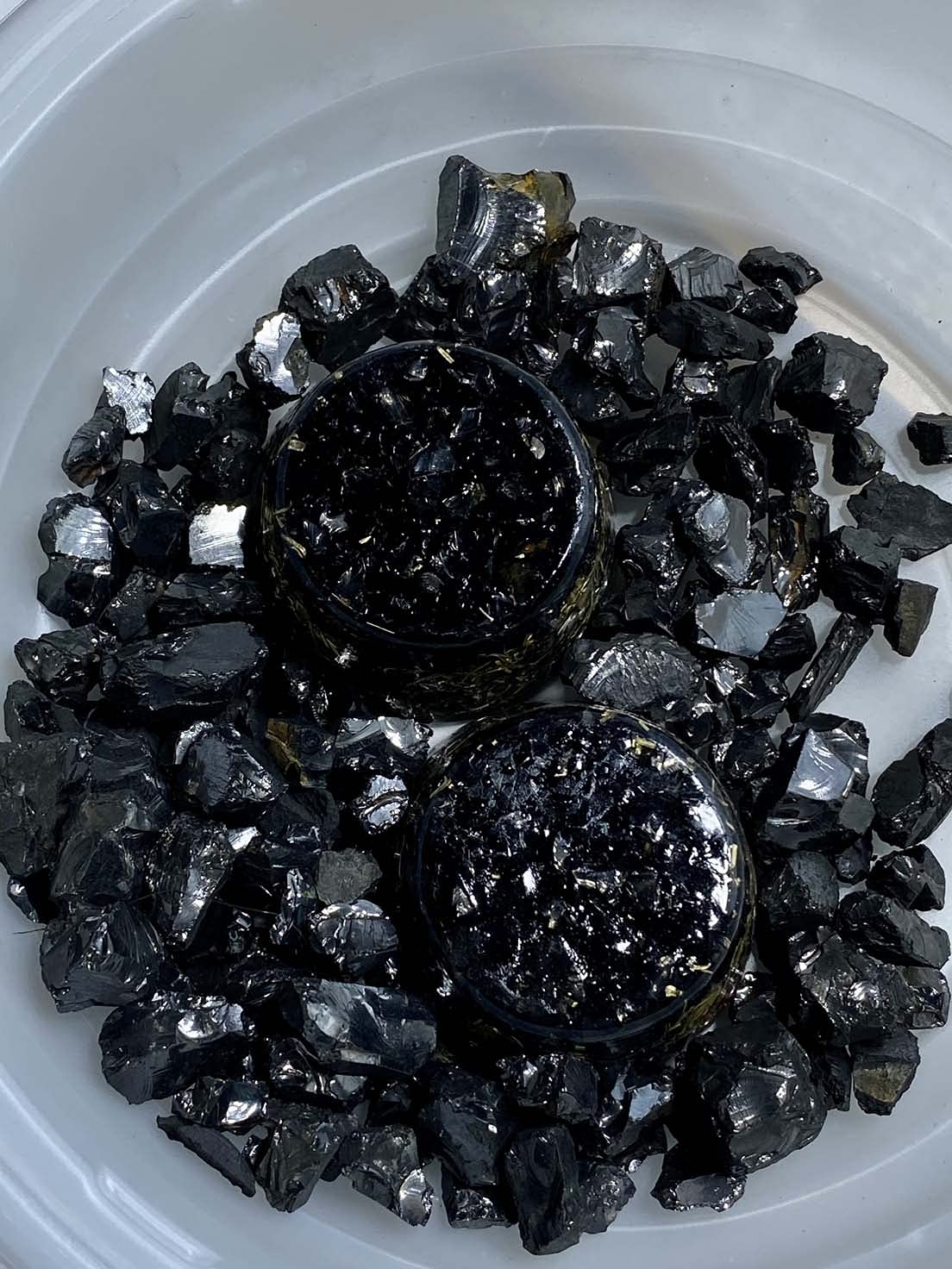 Generic Shungite Elite Noble tower displayed outdoors to support garden vitality.