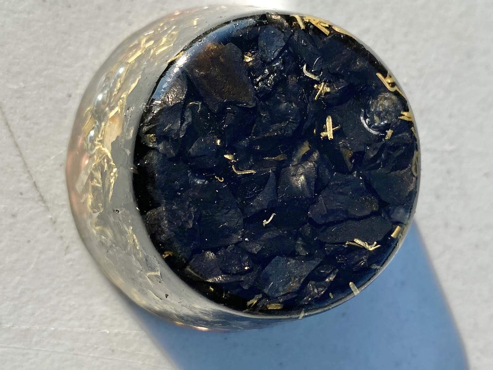 Generic Shungite Elite Noble Small Tower Buster for desk energy balancing.