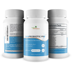 Generic Skin Probiotic Pro scoop shows dosage for use.