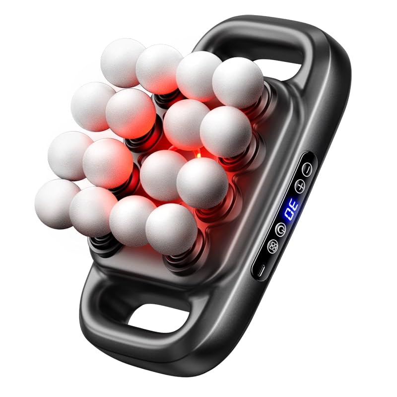 Generic Square Bracket 10-Head Massage Gun ready for deep tissue relief and full-body targeting