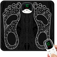 Generic TENS & EMS Foot Relaxation Mat close-up showing soothing pads for tired feet