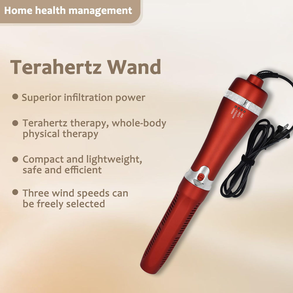 Generic Terahertz Wand treats water to support refreshing hydration rituals.