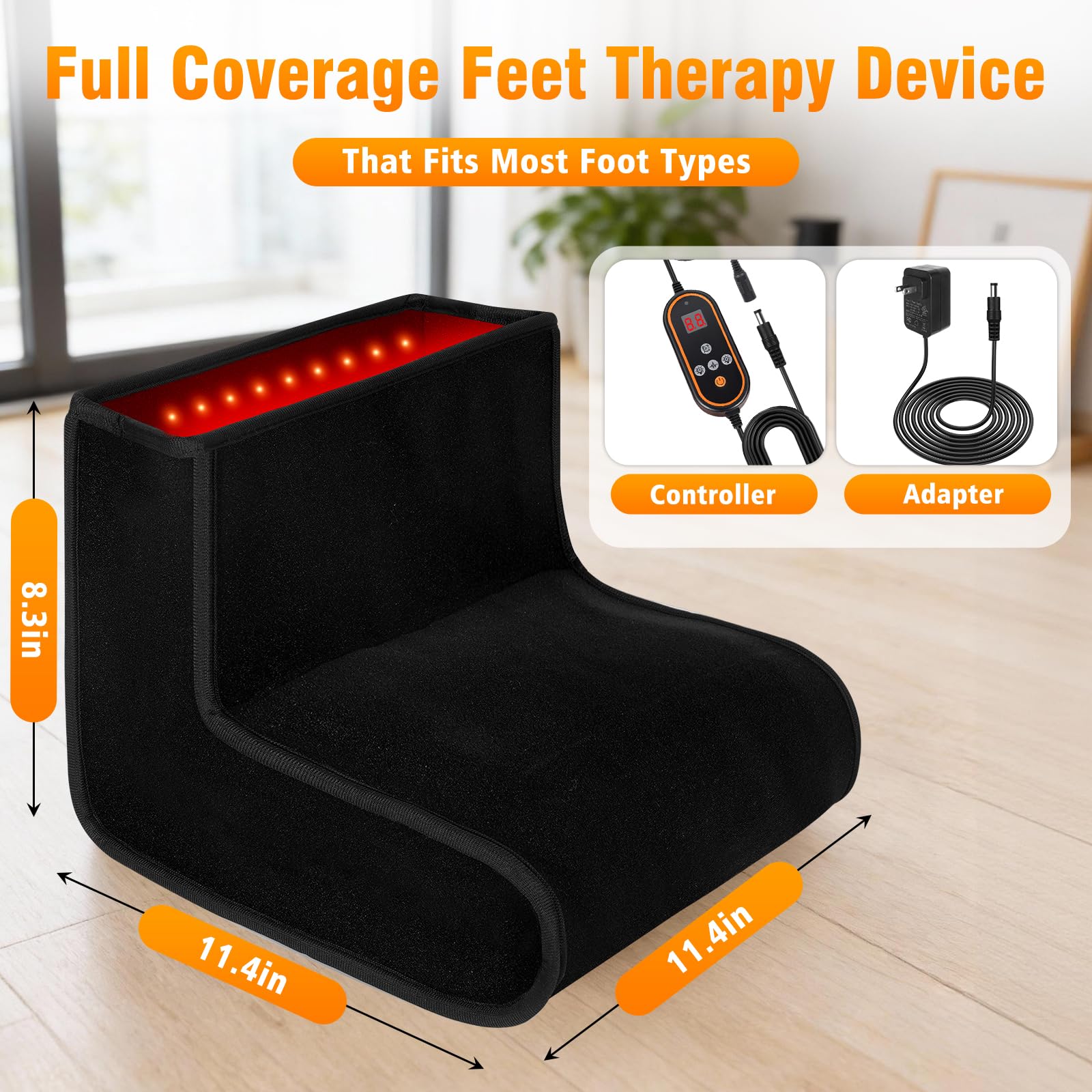 Generic 15-30 minute therapy session for quick foot revitalization